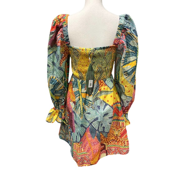 FARM Rio Colorful Tropical Mini Dress - Picture 5 of 10